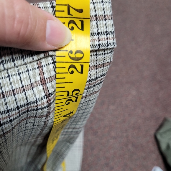 SO good for life Plaid high waist dress pants large - Picture 6 of 8